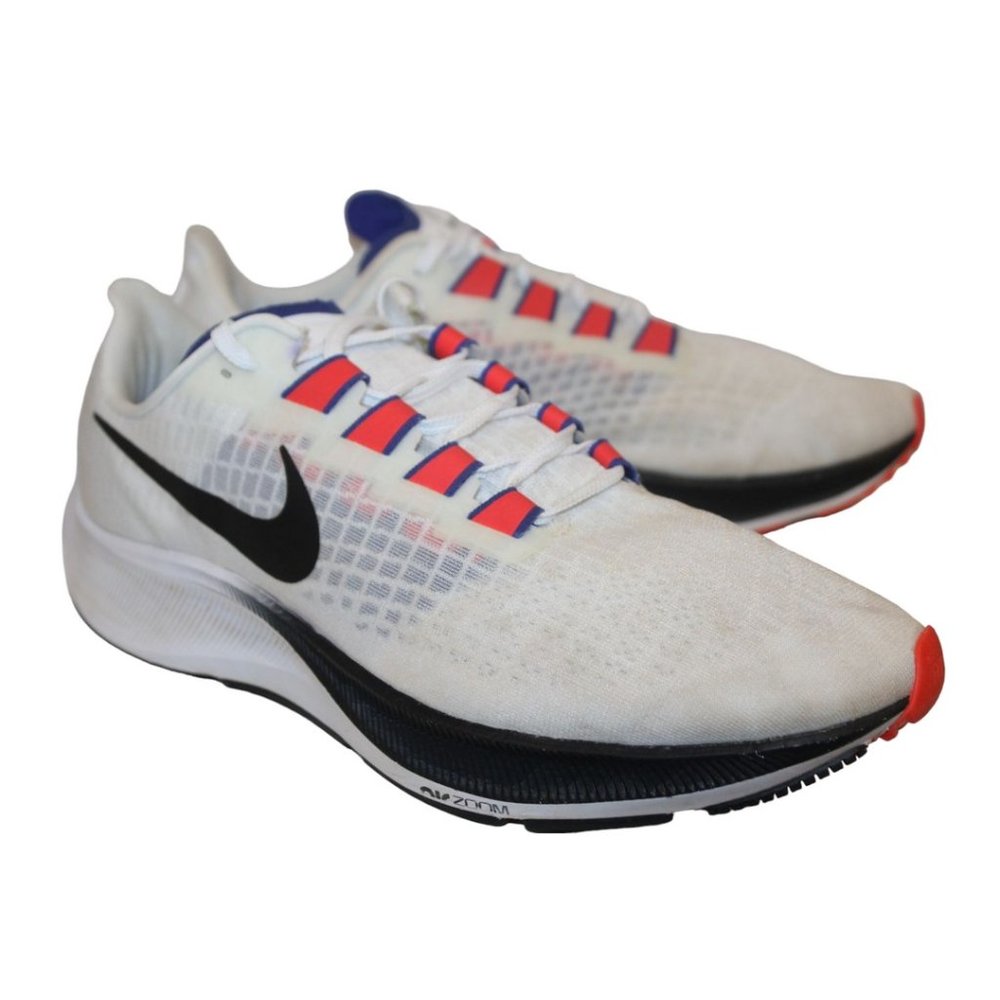 NIKE Zoom DD8348-100 Mens 2020 Pegasus 37 SNEAKERS / SHOES Lace-Up Sz 12.5